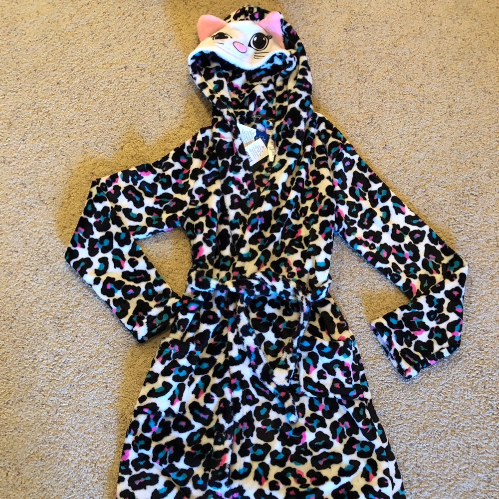 Cat blanket robe